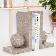 Load image into Gallery viewer, marble-l-shaped-bookends-13