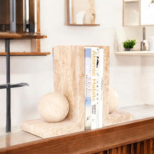 Load image into Gallery viewer, marble-l-shaped-bookends-19