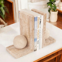 Load image into Gallery viewer, marble-l-shaped-bookends-24