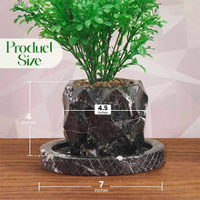 Load image into Gallery viewer, planter, indoor planter, marble planter