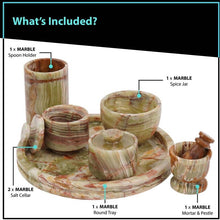 Load image into Gallery viewer, marble-splendor-round-vanity-tray-with-accessories-8