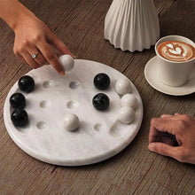 Load image into Gallery viewer, marble-tic-tac-toe