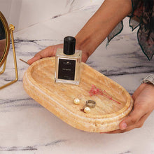 Load image into Gallery viewer, marble serving tray, bathroom tray, coffee table tray, decorative tray