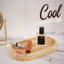 Load image into Gallery viewer, marble serving tray, bathroom tray, coffee table tray, decorative tray