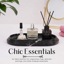 Load image into Gallery viewer, marble serving tray, bathroom tray, coffee table tray, decorative tray