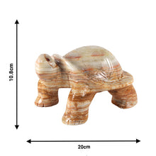 Load image into Gallery viewer, marble animal sculptures, turtle statue