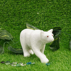 marble animal sculptures , bear statue