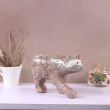 Load image into Gallery viewer, marble animal sculptures , bear statue
