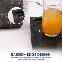 Load image into Gallery viewer, marble serving tray, bathroom tray, coffee table tray, decorative tray