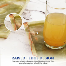 Load image into Gallery viewer, marble serving tray, bathroom tray, coffee table tray, decorative tray