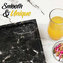 Load image into Gallery viewer, marble serving tray, bathroom tray, coffee table tray, decorative tray