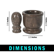 Load image into Gallery viewer, Mini Marble Mortar & Pestle Set