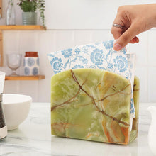 Load image into Gallery viewer, napkin holder, marble napkin holder, table napkin holder