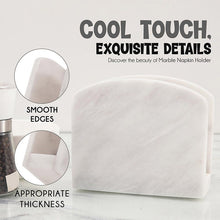 Load image into Gallery viewer, napkin holder, marble napkin holder, table napkin holder