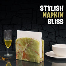 Load image into Gallery viewer, napkin holder, marble napkin holder, table napkin holder