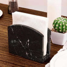 Load image into Gallery viewer, napkin holder, marble napkin holder, table napkin holder