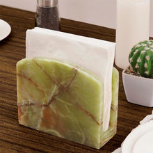 Load image into Gallery viewer, napkin holder, marble napkin holder, table napkin holder