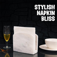 Load image into Gallery viewer, napkin holder, marble napkin holder, table napkin holder