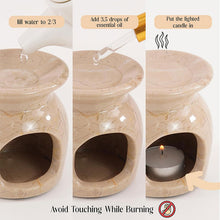 Load image into Gallery viewer, oil burner, candle wax warmer, home fragrance