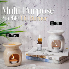 Load image into Gallery viewer, oil burner, candle wax warmer, home fragrance