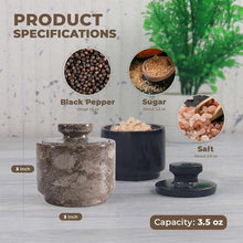 Load image into Gallery viewer, salt and pepper, salt cellar