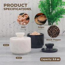 Load image into Gallery viewer, salt and pepper, salt cellar