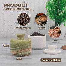 Load image into Gallery viewer, salt and pepper, salt cellar