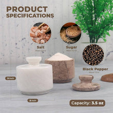 Load image into Gallery viewer, salt and pepper, salt cellar