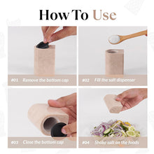 Load image into Gallery viewer, salt cellar, salt and Pepper