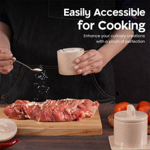 Load image into Gallery viewer, salt cellar, salt container.