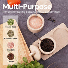 Load image into Gallery viewer, salt cellar, salt container.