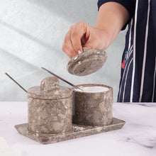 Load image into Gallery viewer, salt cellar, salt container.