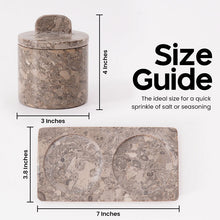 Load image into Gallery viewer, salt cellar, salt container.