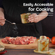 Load image into Gallery viewer, salt cellar, salt container.