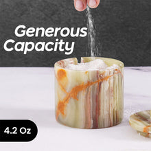 Load image into Gallery viewer, salt cellar, salt container.