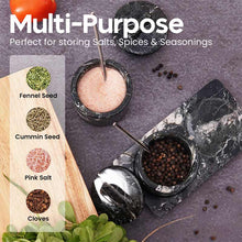 Load image into Gallery viewer, salt cellar, salt container.