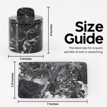 Load image into Gallery viewer, salt cellar, salt container.