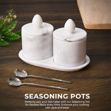 Load image into Gallery viewer, salt cellar, salt container, salt and pepper