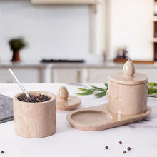 Load image into Gallery viewer, salt cellar, salt container, salt and pepper