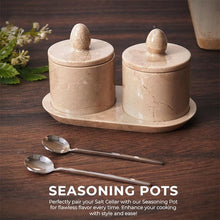 Load image into Gallery viewer, salt cellar, salt container, salt and pepper