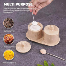 Load image into Gallery viewer, salt cellar, salt container, salt and pepper