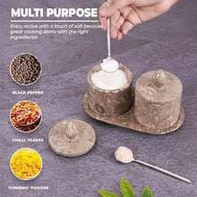 Load image into Gallery viewer, salt cellar, salt container, salt and pepper