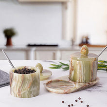 Load image into Gallery viewer, salt cellar, salt container, salt and pepper