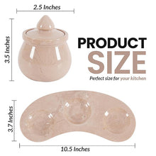Load image into Gallery viewer, salt cellar, salt container, spices jar, spices container