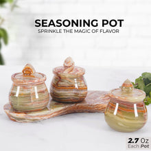 Load image into Gallery viewer, salt cellar, salt container, spices jar, spices container