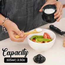 Load image into Gallery viewer, salt cellar, salt container, spices jar, spices container