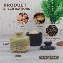 Load image into Gallery viewer, salt and pepper, salt cellar