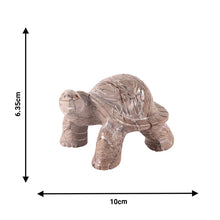 Load image into Gallery viewer, marble animal sculptures, turtle statue