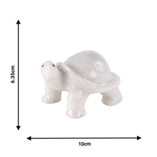 Load image into Gallery viewer, marble animal sculptures, turtle statue