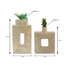 Load image into Gallery viewer, Stepped Geometric Vase
